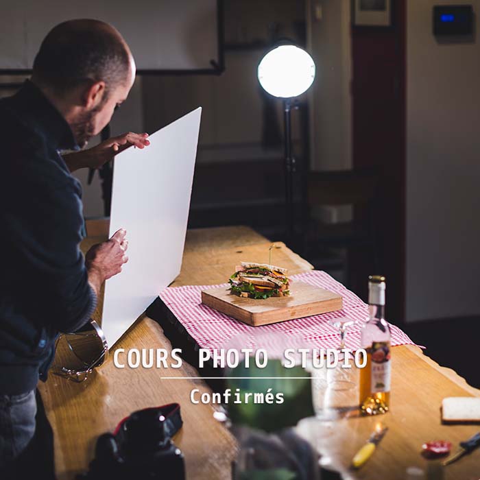 Cours Photo Studio