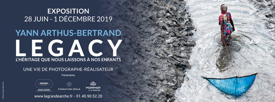 Exposition - Legacy, la vie de photographe-réalisateur de Yann Arthus-Bertrand